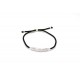 Pulsera Elastica  Con Simil + Bolitas Rodio