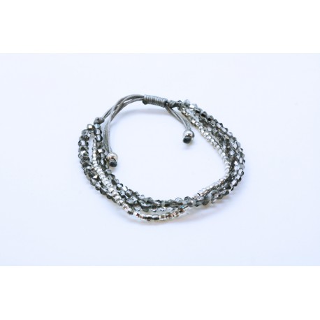 Pulsera 3 Vias Gris