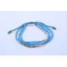 Pulsera 3 Vias Celeste
