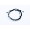 Pulsera 3 Vias Negra