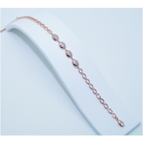 Pulsera Color Oro Rosa