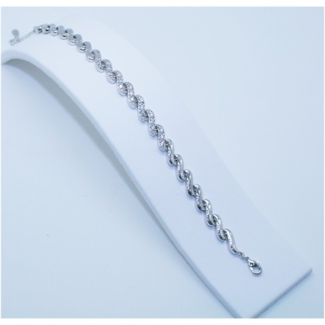 Pulsera Color Rodio
