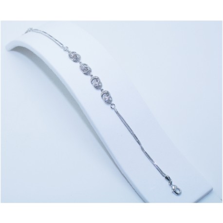Pulsera Color Rodio