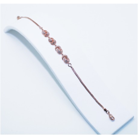 Pulsera Color Oro Rosa