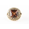 Anillo Elástico + Stras Rose Gold