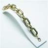 Pulsera Dorada Eslabones