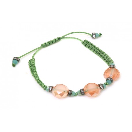 Pulsera Trenzada Verde