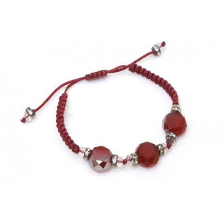 Pulsera Trenzada Roja