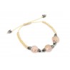 Pulsera Trenzada Beige