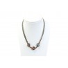 Collar Trenzado Gris