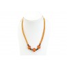 Collar Trenzado Naranja