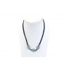 Collar Trenzado Azul