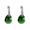 Pendiente plata piedra Swarovski