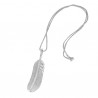 Collar pluma