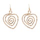Pendientes corazón