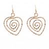 Pendientes corazón