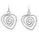Pendientes corazón