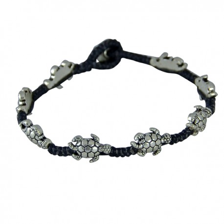 Pulsera cuerda tortuga