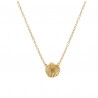 Collar plata + colgante concha