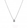 Collar con colgante piedra
