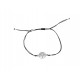 Pulsera arbol plata hilo