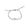 Pulsera Hilo + árbol plata