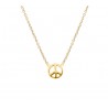 Collar plata paz