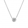 Collar plata concha