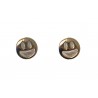 Pendientes plata smile