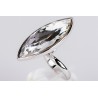 Anillo Swarovski ovalado Cristal