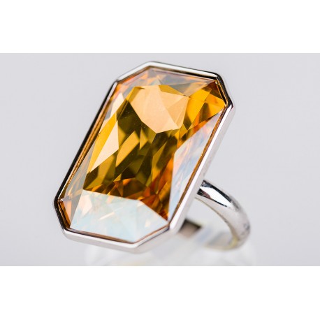 Anillo Swarovski Topaz