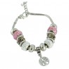 Pulsera Abalorios + árbol de la vida