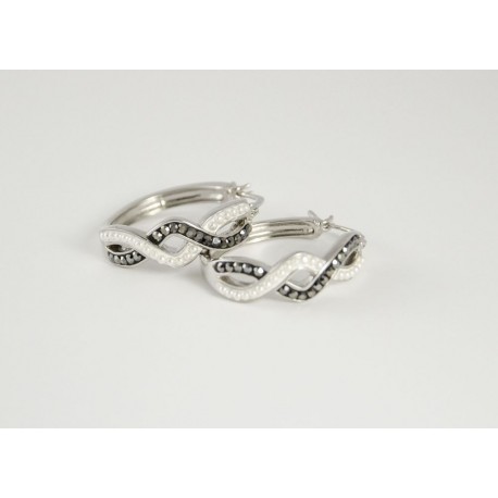 Criolla Plata + Hematite y Perlas