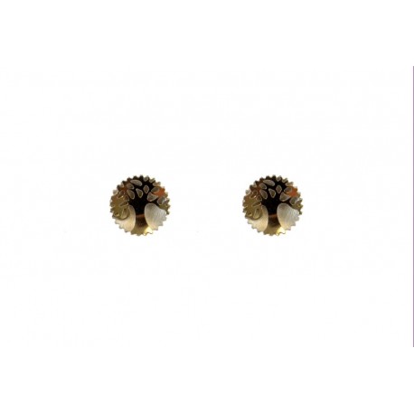 Pendientes Plata Arbol De La Vida