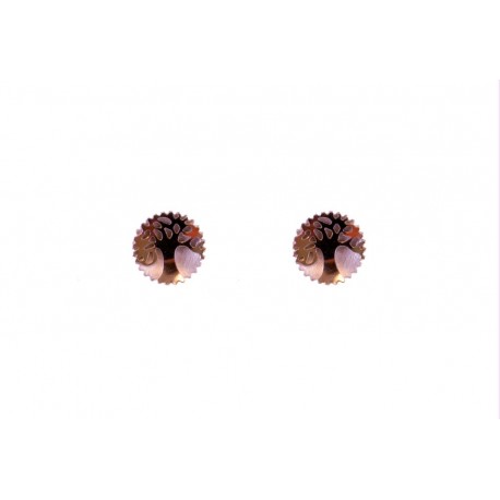 Pendientes Plata Arbol De La Vida