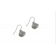 Pendientes Plata Concha