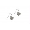 Pendientes Plata Concha