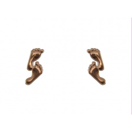 Pendientes Plata Pies