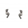 Pendientes Plata Pies
