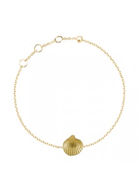 Pulsera Plata Concha