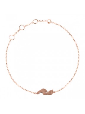Pulsera Plata Pies