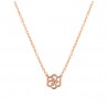 Collar Plata Flor