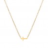 Collar Plata Cruz