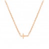 Collar Plata Cruz