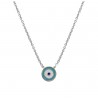Collar Plata Ojo Turco