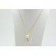 Cadena Dorada + Colgante Perla