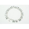 Pulsera Plata + Swarovski Cristal