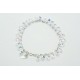 Pulsera Plata + Swarovski Cristal Aurora Boreal