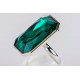 Anillo Swarovski Verde Esmeralda