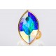 Anillo ovalado Swarovski Aurora Boreal